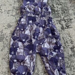 Kate Quinn Purple Floral Jumpsuit